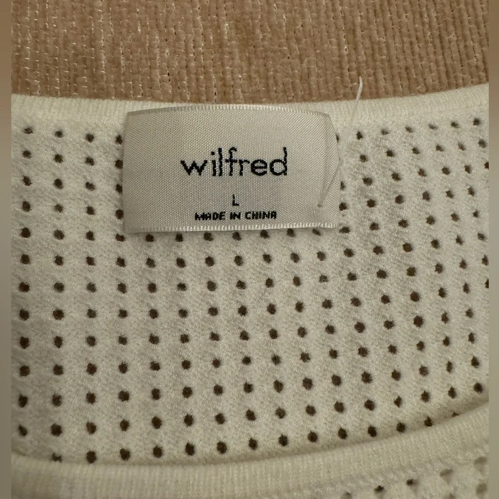 NWOT! Aritzia Wilfred Rosetta Sweater, sz L - Picture 5 of 8